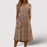 Harlow | Elegantes V-Ausschnitt-Kleid