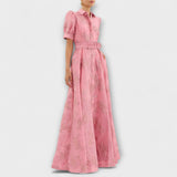 Anabella - Kleid mit kurzen, gerafften Ärmeln