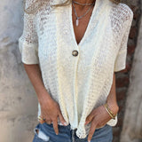 Barbara™ | Elegantes strukturiertes Top
