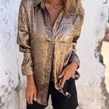 Damen Langarmshirt mit Tasche