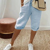 EVA™ - Baumwoll-Leinen Damenhose