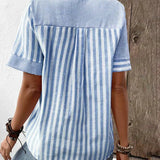 Monroe™ | Weiche gestreifte Bluse