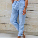 Jamie | Damen Hose mit Kordelzug und Taschen