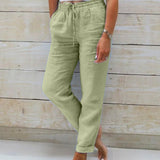 Jamie | Damen Hose mit Kordelzug und Taschen