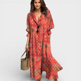 Lidija | Maxi-Boho-Kleid