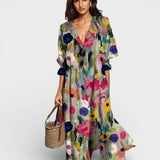 Lidija | Maxi-Boho-Kleid