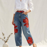 Sophia - Elegante Blumenhose