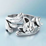 Verstellbares katzeninspiriertes Ring-Accessoire