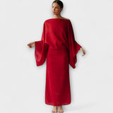 Dana - Leinen- und Baumwoll-Kimono-Robe