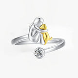 Rose™ - Ring mit Hundemotiv
