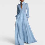 Inès™ | Fließendes Maxikleid