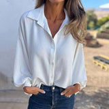 Elysa™ - Elegante Bluse mit Knopfleiste