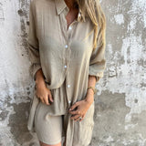 Lyrie - Entspanntes Polo-Set
