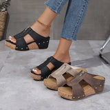 Radka - Stylische Keilsandalen