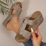 Radka - Stylische Keilsandalen