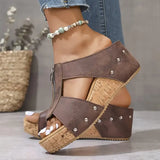 Radka - Stylische Keilsandalen