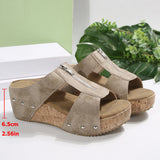 Radka - Stylische Keilsandalen