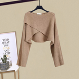 Emily - Modisches Strickkleid Set