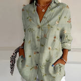 Avril™ | Schicke Bluse mit verspielten Drucken