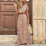Famke™ - Maxi Ibiza Kleid - Inklusive Gürtel