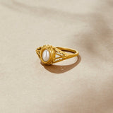 Aitana - Vintage Perlenring