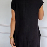 Brenna™ – Lässiges Baumwollkleid